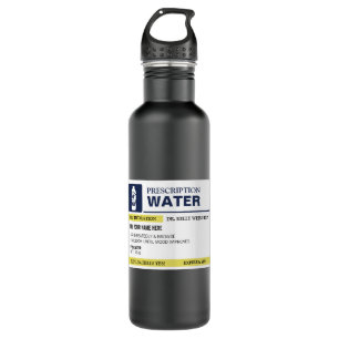 Personalised Funny Prescription Water 710 Ml Water Bottle