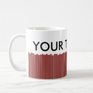 Personalised Funny Privacy Fence Graphic Coffee Mug