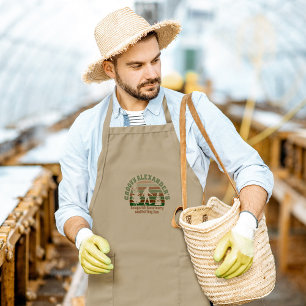 Personalised Funny Sasquatch Sanctuary Long Apron