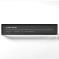Personalised Funny StackOverflow Developer Desk Pl
