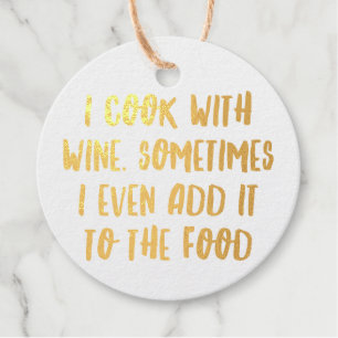 Personalised Funny Wine Bar Quotes V Favour Tags