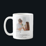 Personalised Funtie Definition Quote Coffee Mug<br><div class="desc">This funtie definition quote design is the perfect way to celebrate the special bond your sister shares with your child as a "Fun Aunt". This design is something that not only brightens her space but also captures the unique joy and love she brings to your family. Whether it's for a...</div>