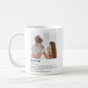 Personalised Funtie Definition Quote Coffee Mug