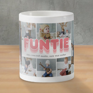 Personalised Funtie Photo Collage Mug