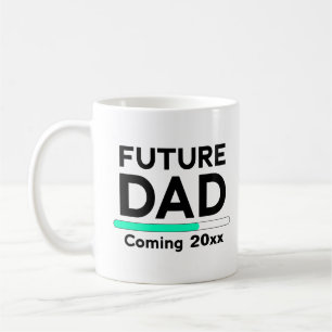 Personalised Future Dad Coming 2021 Coffee Mug