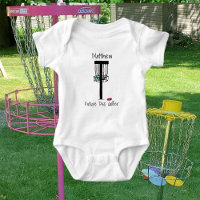Personalised Future Disc Golfer Baby  Baby Bodysui