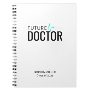 Personalised Future Doctor Graduation Notebook
