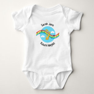 Personalised Future Harpist Bodysuit