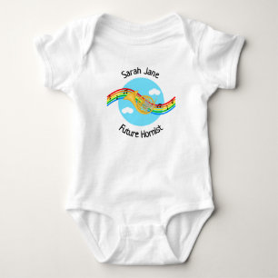 Personalised Future Hornist French Horn Bodysuit