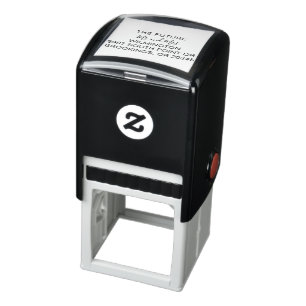 Personalised Future Mr and Mrs Return Address Self-inking Stamp