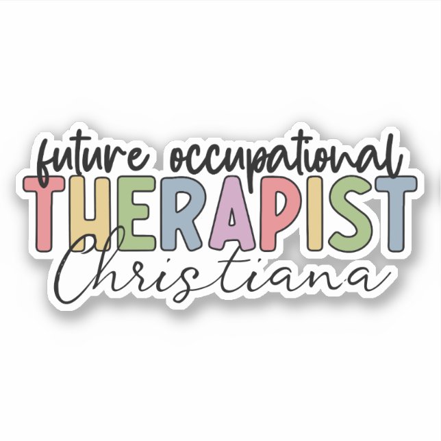 Personalised Future Occupational Therapist OT (Front)