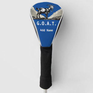 Personalised G.O.A.T. Golf Driver Cover