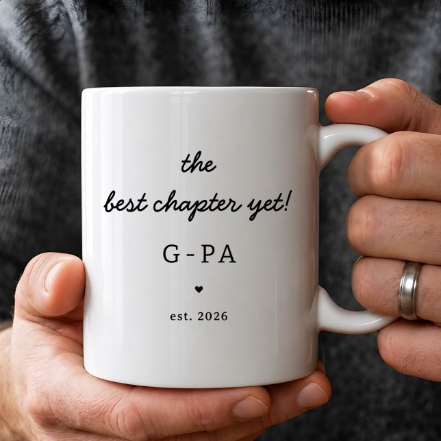 Personalised G-Pa Mug Best Chapter Yet (Creator Uploaded)