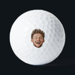 Personalised Gag Gift Golfers – Funny Custom Face Golf Balls<br><div class="desc">Hit the green with a laugh! This hilarious custom golf ball lets you add a face of your choice—whether it's your best friend, your boss, or even yourself. It's the perfect gag gift for golfers, a bachelor party favour, or a unique Father's Day surprise. Make your next golf round unforgettable...</div>