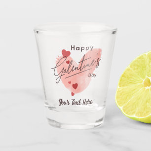 Personalised Galentine's Day Shot glass