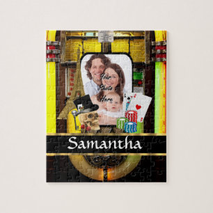 Personalised gambler jigsaw puzzle