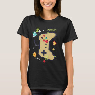 Personalised Gamer Level Up Birthday T-Shirt