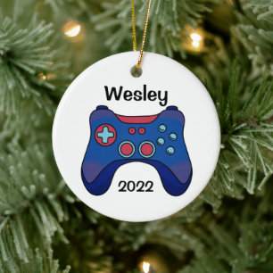 Personalised Gamer Ornament
