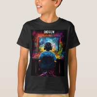 Personalised Gamers t-shirt for kids