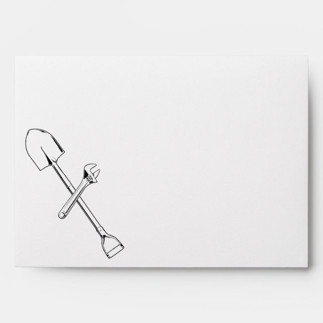 Personalised Garage & Garden Kraft Inside Envelope (Front)