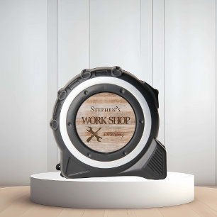 Personalised Garage Work Shop Wood look 1