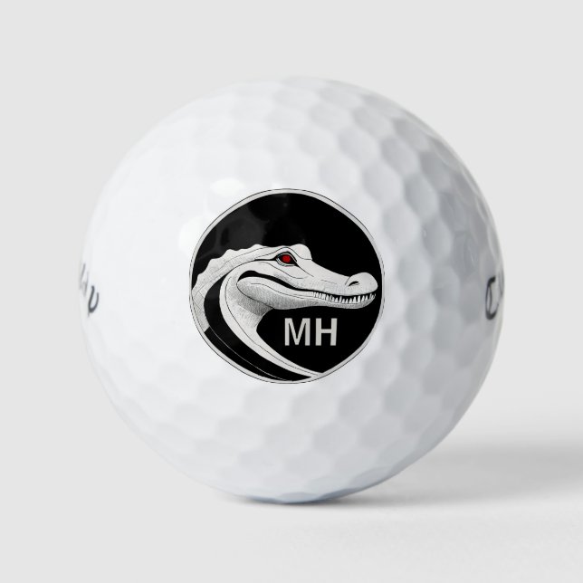 Personalised Gator Callaway Warbird Golf Balls (Front)