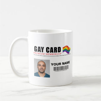 Personalised Gay Mug Funny Gift Joke Gay Identity 