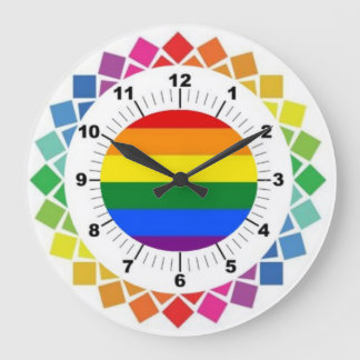 Personalised Gay Pride LGBTQ Wall Clock