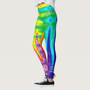Personalised Gay Pride Rainbow Love Is Love Leggings
