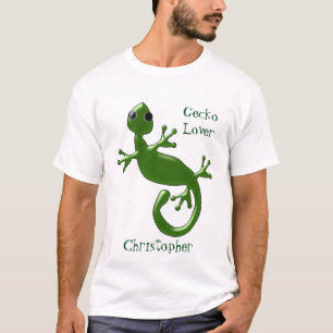 Personalised Gecko Design T-Shirt