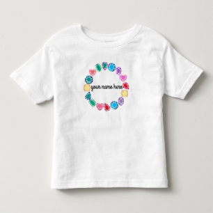Personalised Gemstones Toddler T-shirt