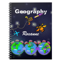 Personalised Geography NoteBook