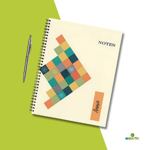 Personalised Geometric Notebook – Back to School