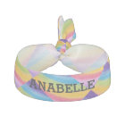 Personalised Geometric Rainbow Hair Tie