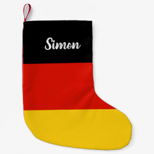 Personalised German flag Christmas stocking