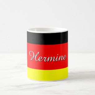 Personalised German Flag Coffee Mug