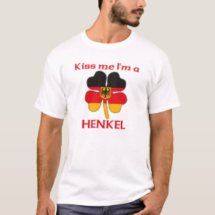 Personalised German Kiss Me I'm Henkel T-Shirt
