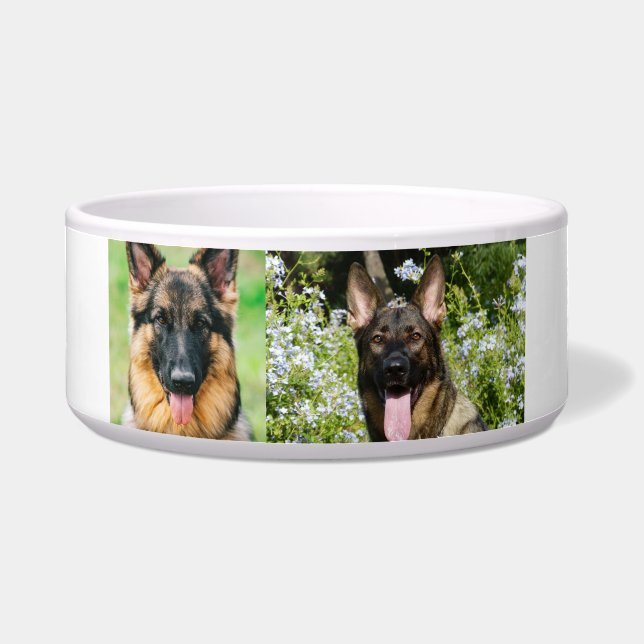 "Personalised German Shepherd Dog Bowl – Customise (Front)