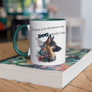Personalised German Shepherd Dog-Lover Coffee Mug