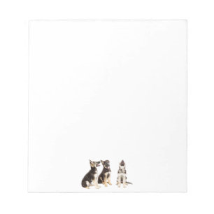 Personalised German Shepherd Puppies Notepad
