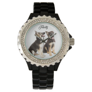 Personalised German Shepherd Puppies Watch