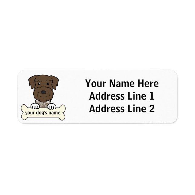 Personalised German Wirehaired Pointer (Front)