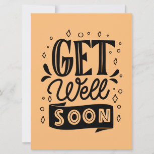 Personalised Get Well soon Card