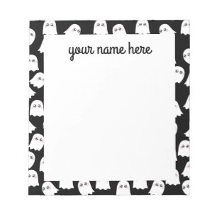 Personalised Ghosts Notepad