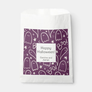 Personalised Ghosts Spooky Halloween favour bags