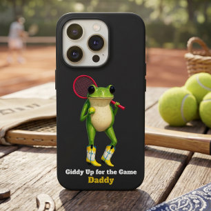 Personalised Giddy Up For The Game Daddy   Quirky  iPhone 15 Pro Case