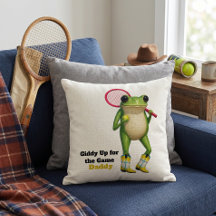 Personalised Giddy Up For The Game Daddy | Quirky