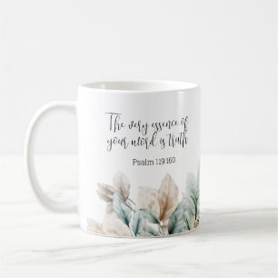 Personalised Gift 2023 JW year text Psalm 119:160 Coffee Mug