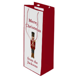Personalised Gift Bags - Christmas Nutcracker