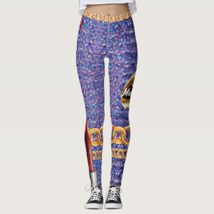 Personalised Gift for Birthday, Bride, Wedding Leggings